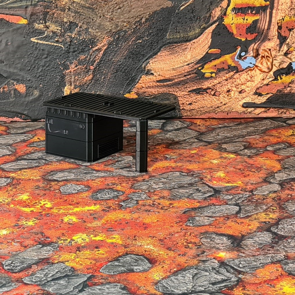 Industrial Enclave: Stützsäule für Überhänge