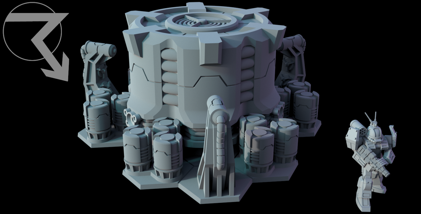 HEXTECH-Industrial Power Complex: Fusion Reactor