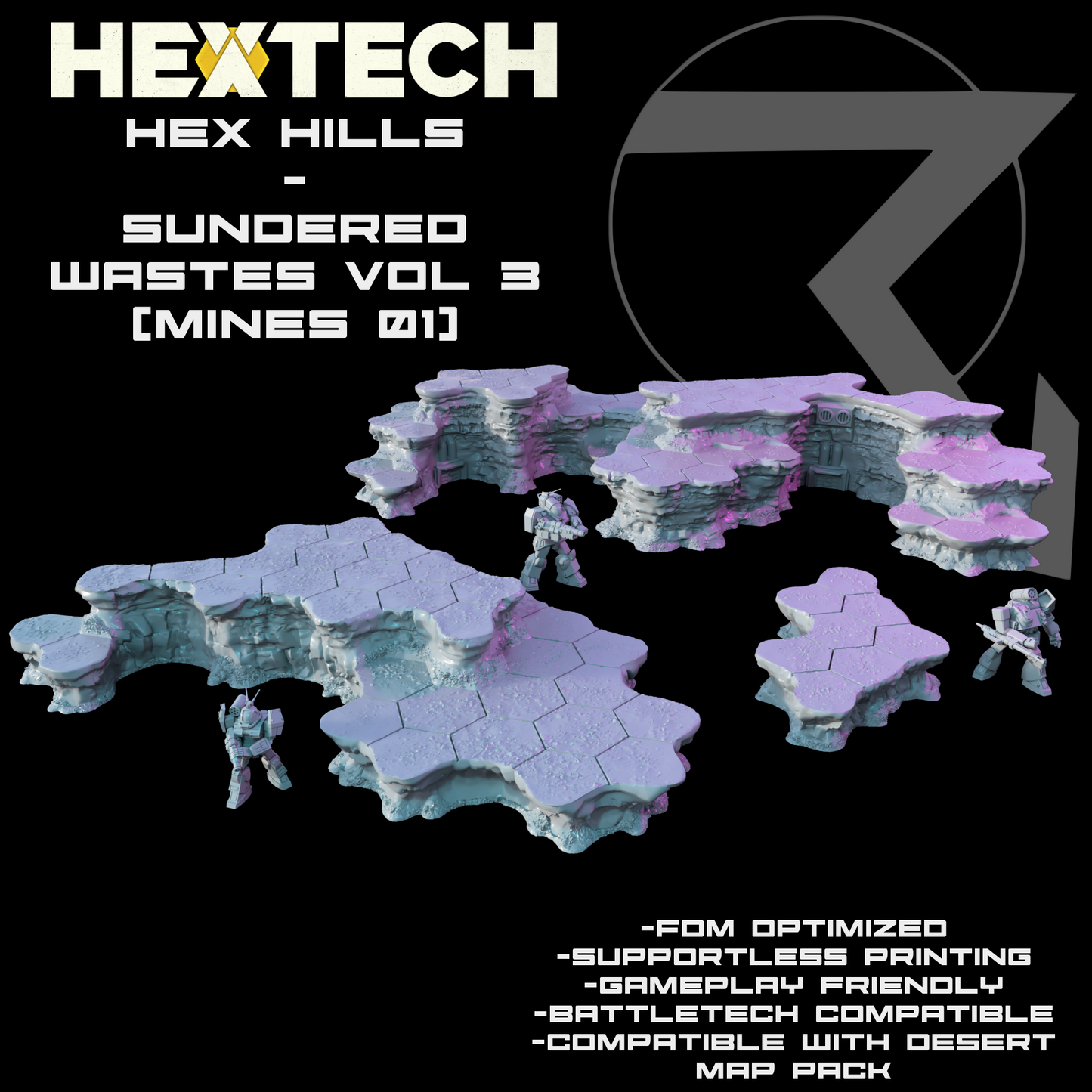 HEXTECH-Hex Hills-Sundered Wastes Vol. 3