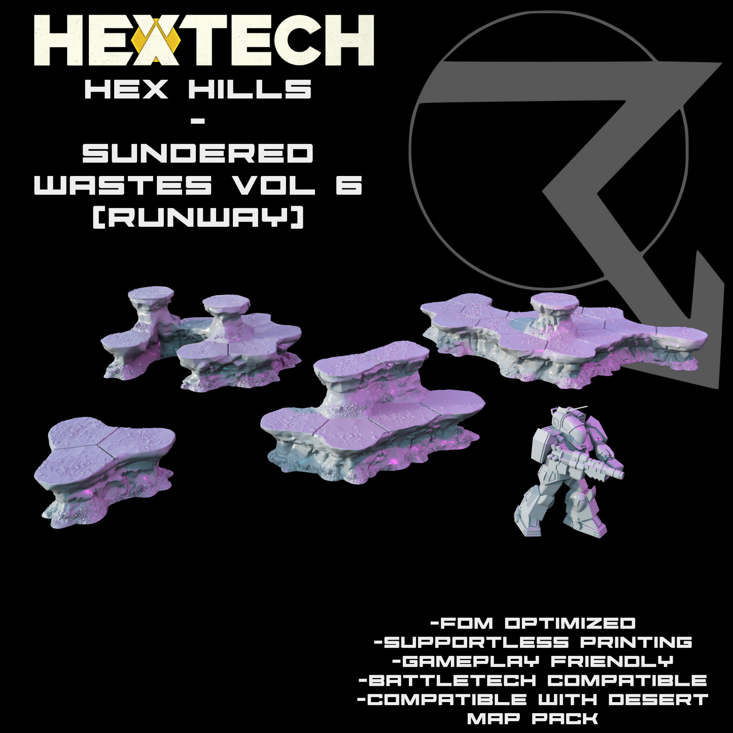 HEXTECH-Hex Hills-Sundered Wastes Vol. 6