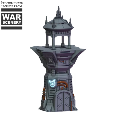 District 1919: Sci-Fi Industrial Watchtower
