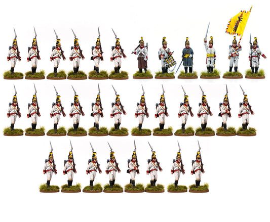 Austrian Line Infantry Battalion 18mm (Resin)