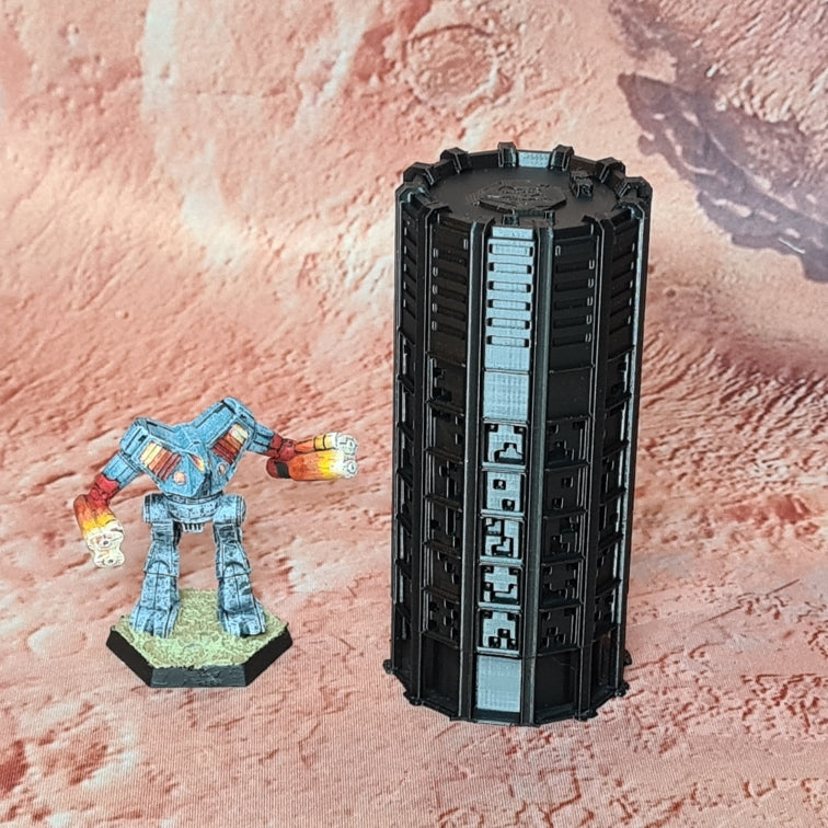 Gebäude 4 im 6mm Maßstab für Battletech und Alpha Strike