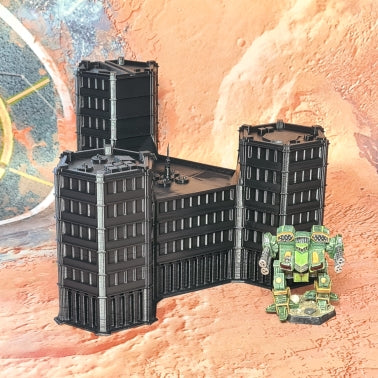 Gebäude 7 im 6mm Maßstab für Battletech und Alpha Strike