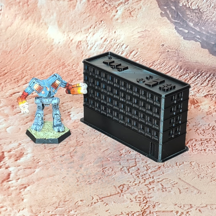 Gebäude 12 im 6mm Maßstab für Battletech und Alpha Strike