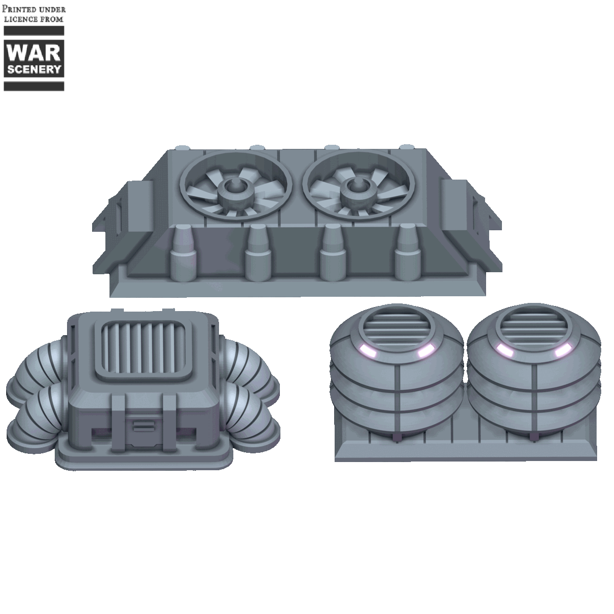 District 1919: Sci-Fi Scatter Terrain Set 3