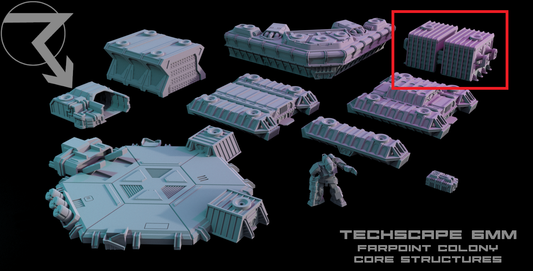 Techscape 6mm-Farpoint Colony: Life Support Unit