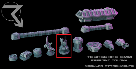 Techscape 6mm-Farpoint Colony: Sensor Blister