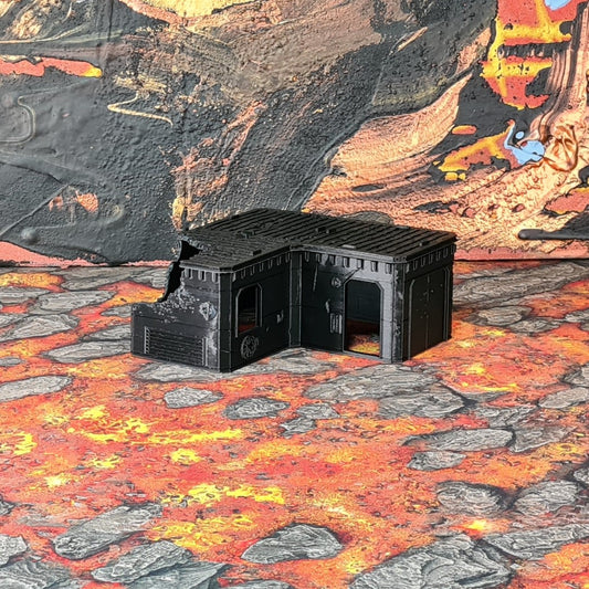 Industrial Enclave: 3x6x6 Modul 1 beschädigt