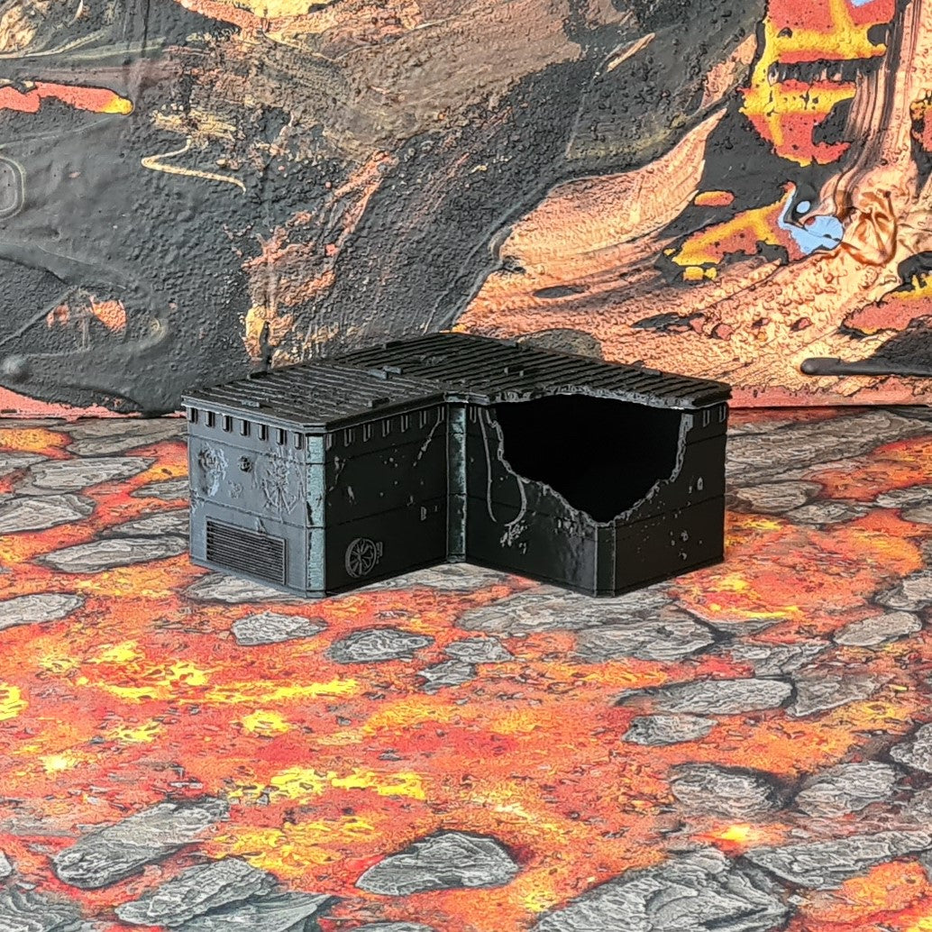 Industrial Enclave: 3x6x6 Modul 2 beschädigt