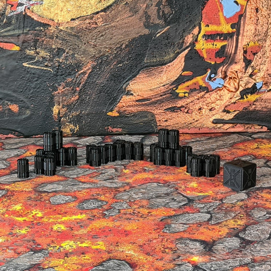 Industrial Enclave: Fässer und Kiste