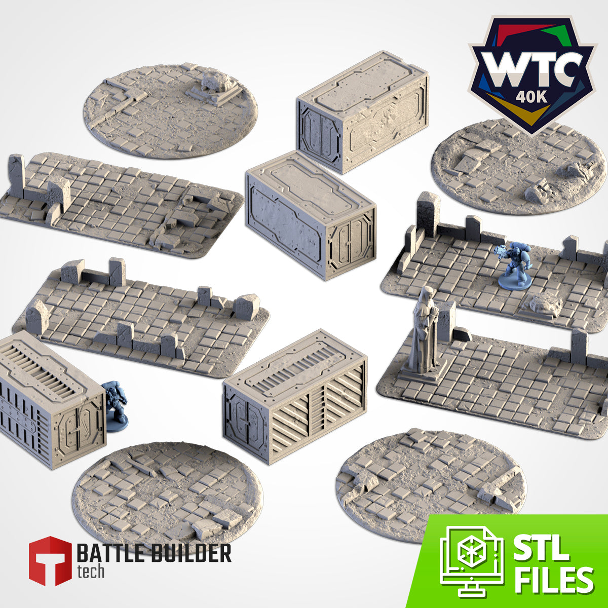 WTC City Ruins Container