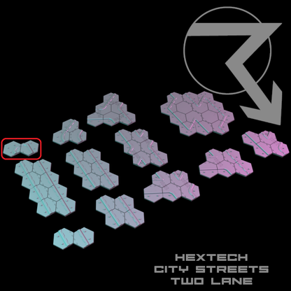 HEXTECH-Trinity City-Two Lane Streets