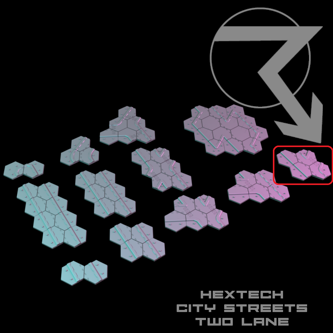 HEXTECH-Trinity City-Two Lane Streets