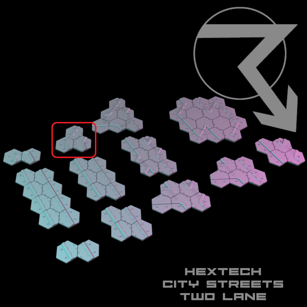 HEXTECH-Trinity City-Two Lane Streets