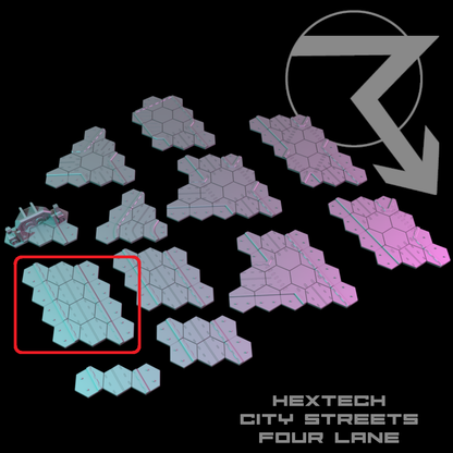 HEXTECH-Trinity City-Four Lane Streets