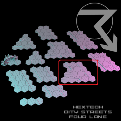 HEXTECH-Trinity City-Four Lane Streets