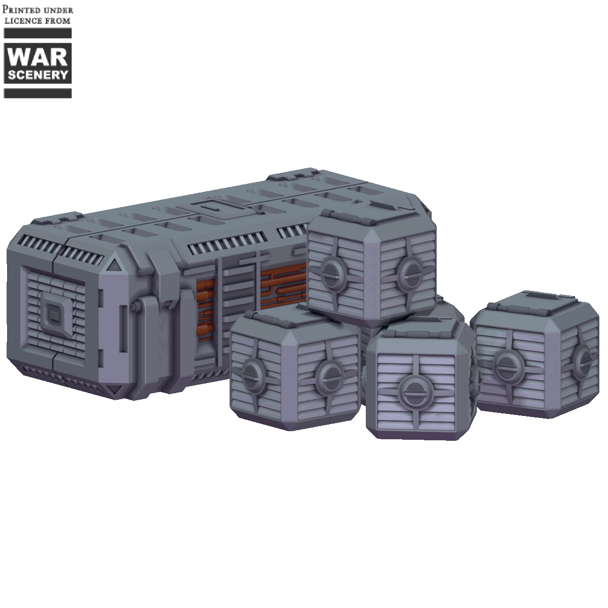 District 1919: Sci-Fi Crates Set