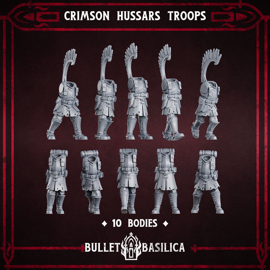 Crimsom Hussars Troops (build kit)
