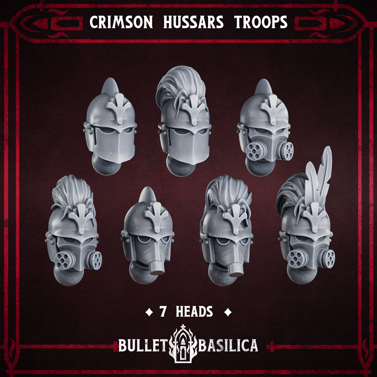 Crimsom Hussars Troops (build kit)