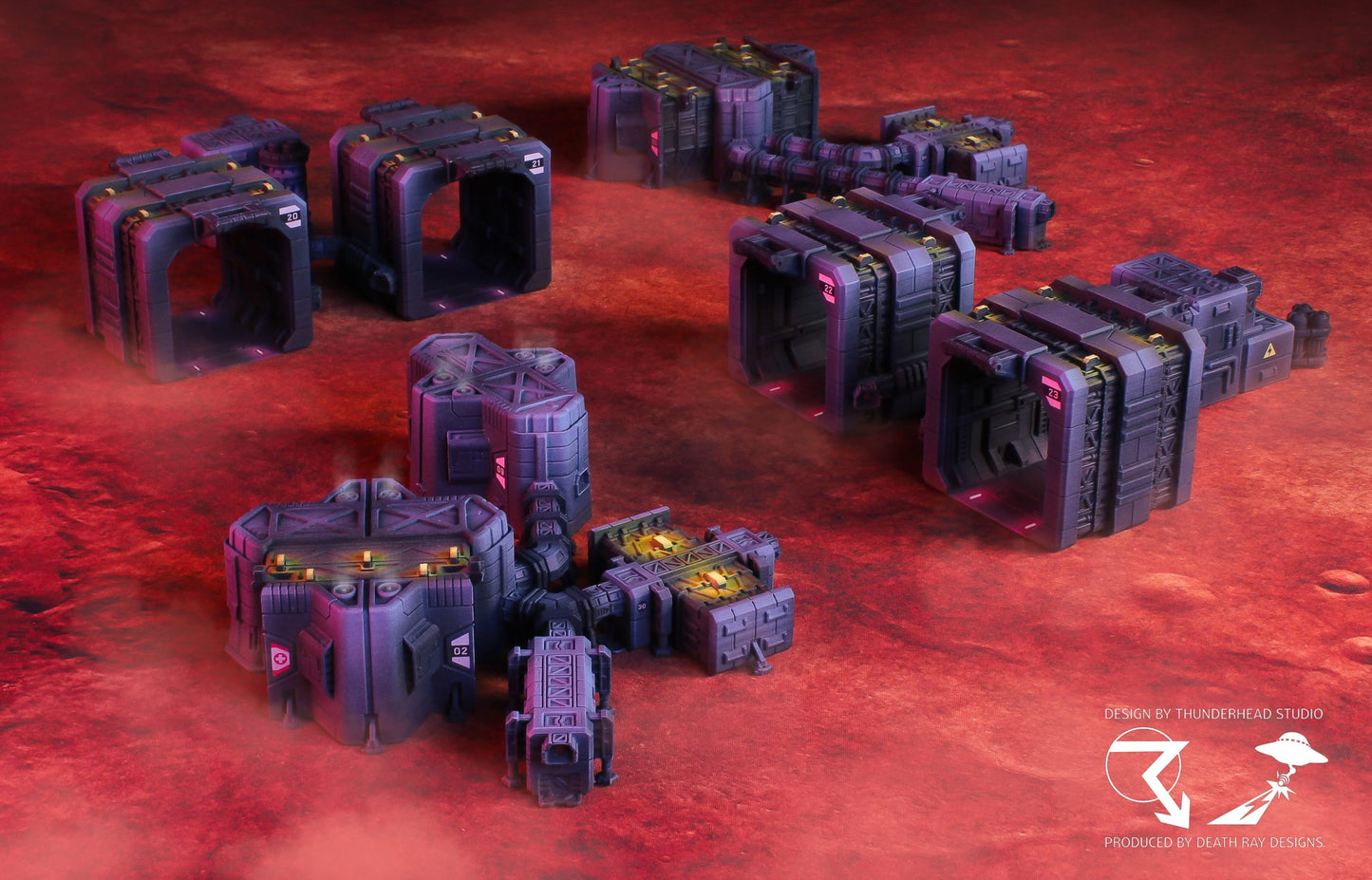 HEXTECH-Drop Base Delta: Mech Repair Depot