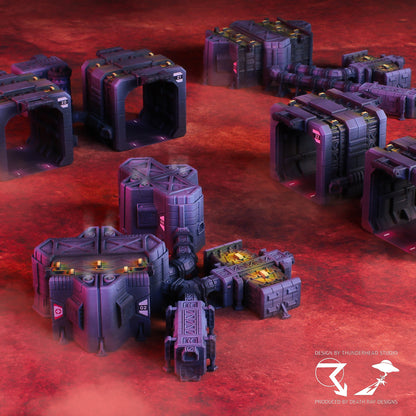 HEXTECH-Drop Base Delta: Mech Repair Depot