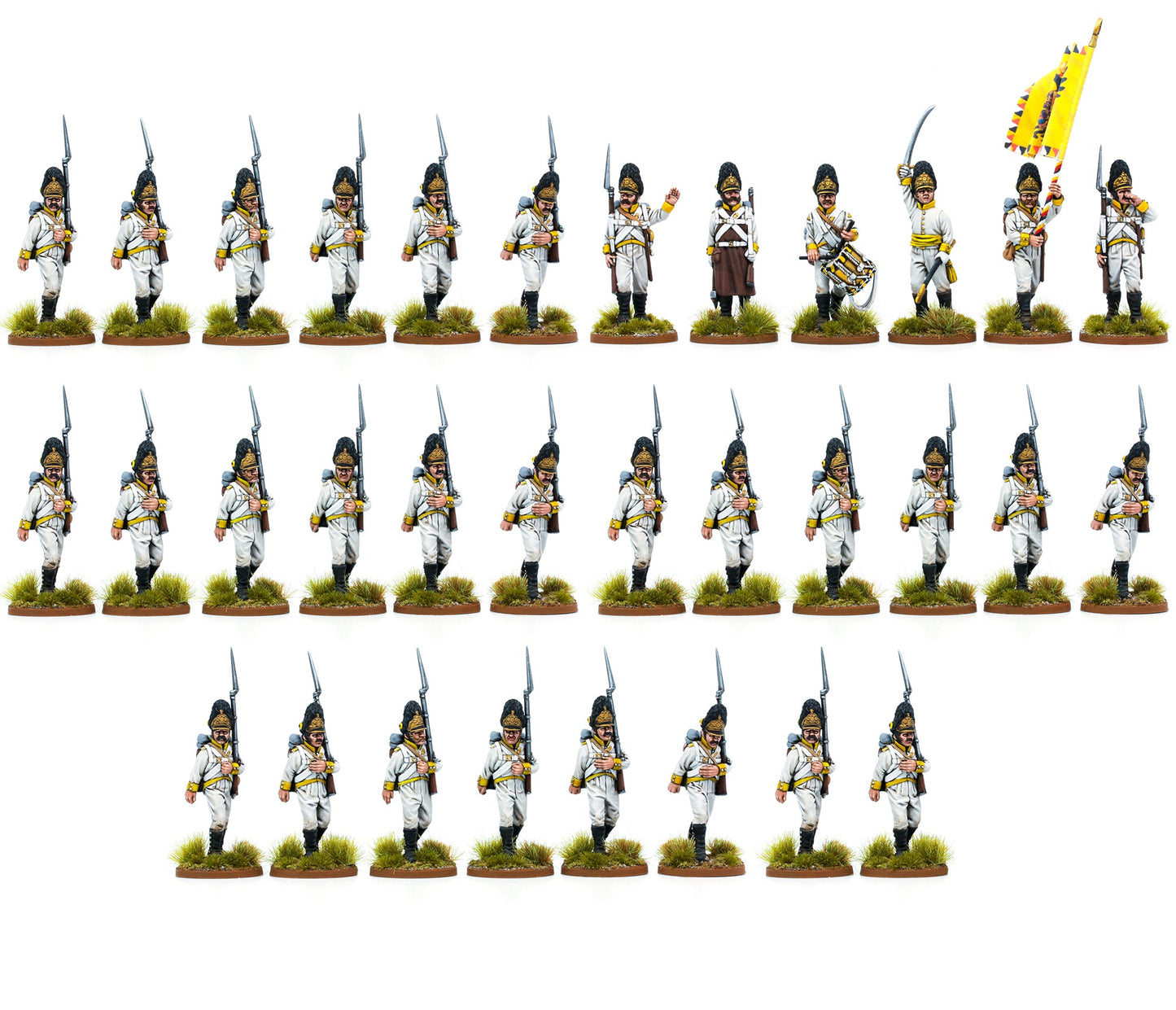 Austrian German Grenadiers Battalion 18mm (Resin)