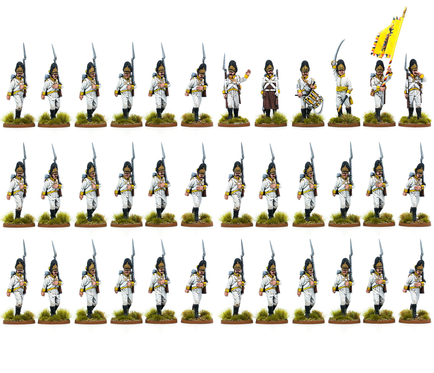 Austrian German Grenadiers Battalion 18mm (Resin)