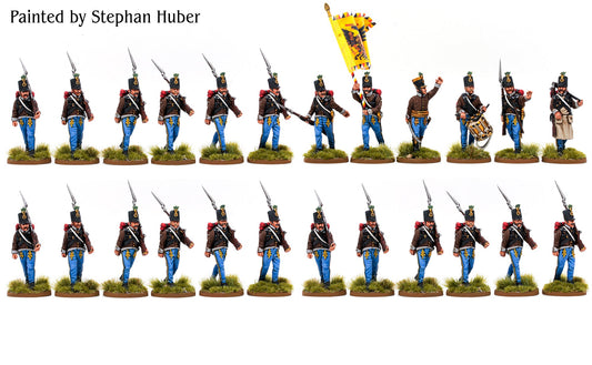 Austrian Grenz Infantry Battalion 18mm (Resin)