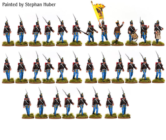Austrian Grenz Infantry Battalion 18mm (Resin)