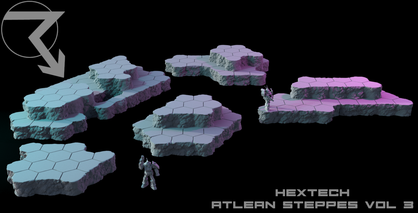 HEXTECH-Hex Hills-Atlean Steppes Vol. 3