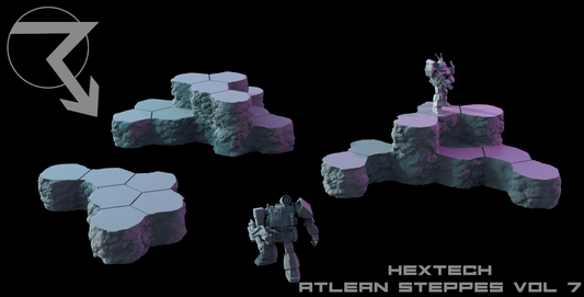 HEXTECH-Hex Hills-Atlean Steppes Vol. 7