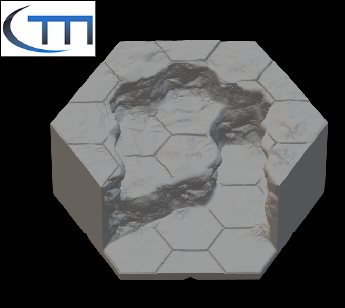 HexTerrain-Hügelmodul 4
