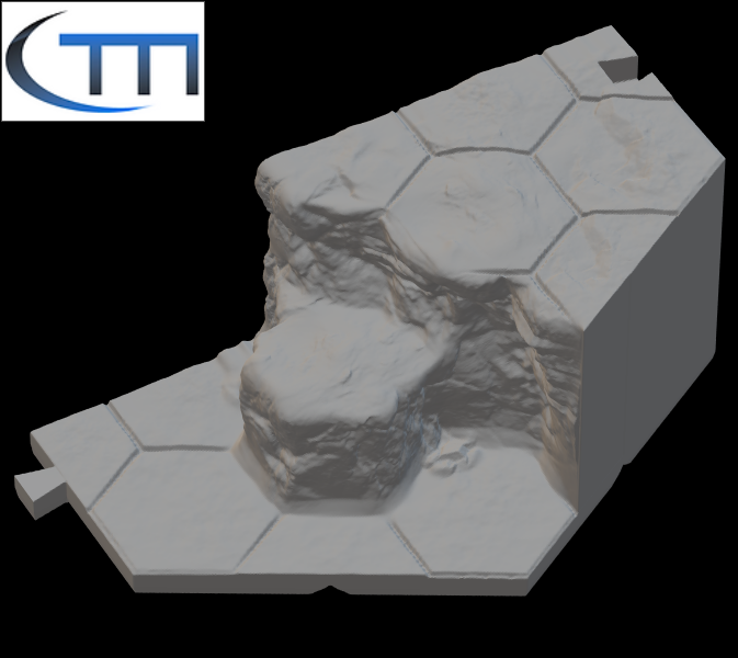 HexTerrain-Hügelmodul 7
