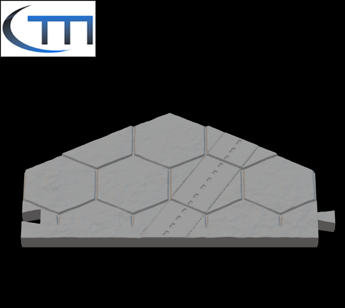 HexTerrain-Straßenmodul 7