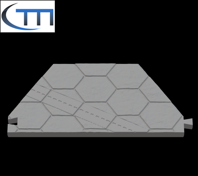 HexTerrain-Straßenmodul 9