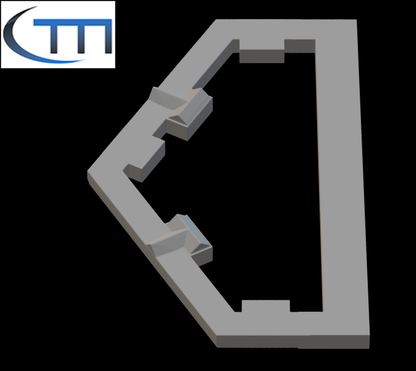HexTerrain-Adapter Erhöhung 5 (kurz)