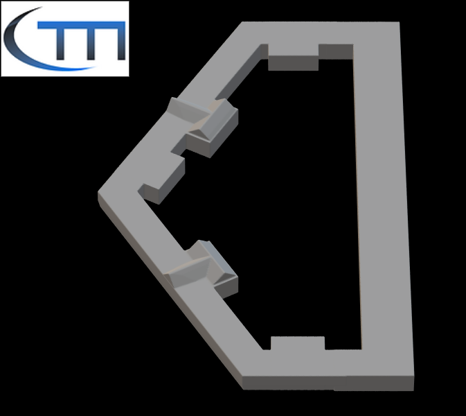 HexTerrain-Adapter Erhöhung 5 (lang)