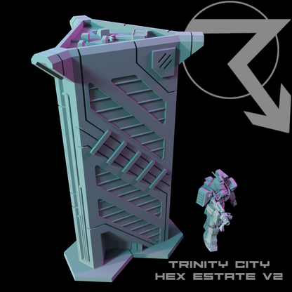 HEXTECH-Trinity City-Core Buildings