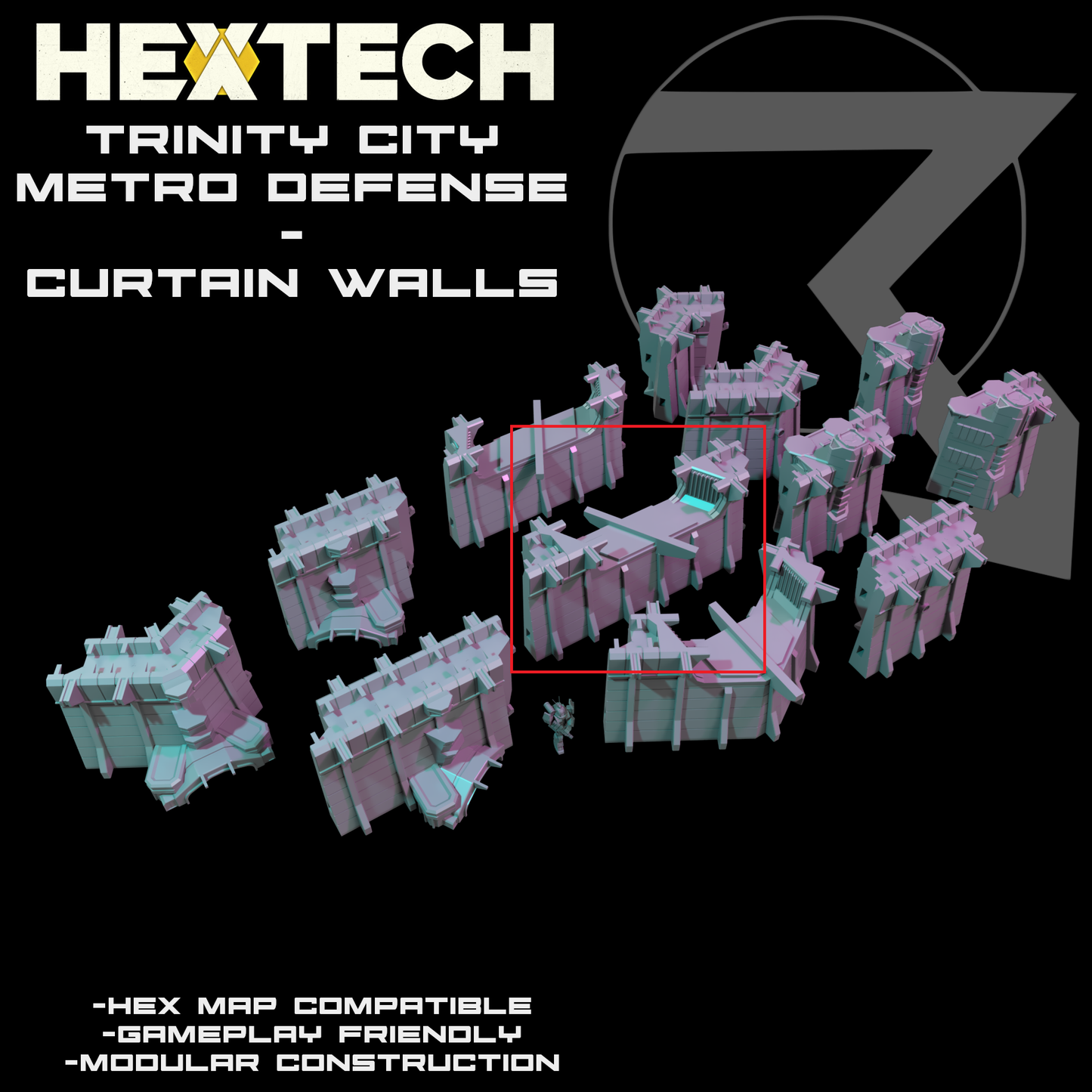 HEXTECH-Trinity City-Curtain Walls