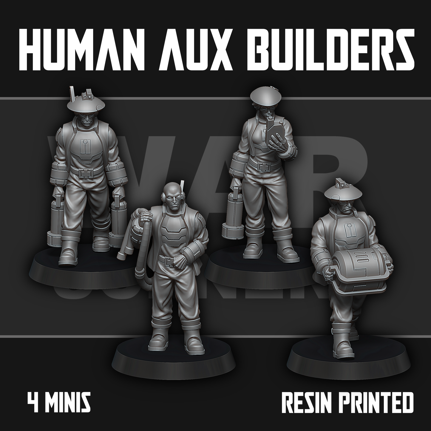 Human Auxiliary Builders