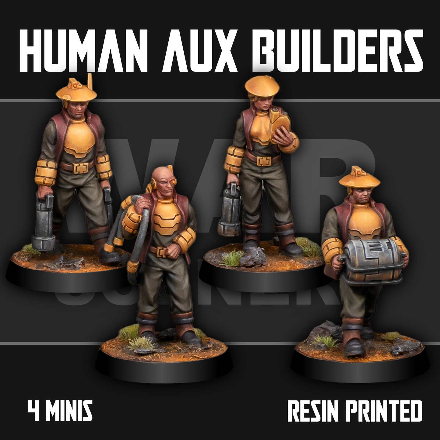 Human Auxiliary Builders
