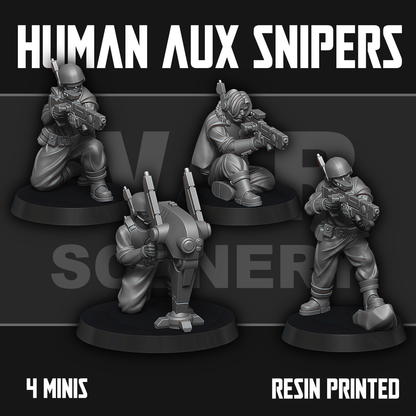 Human Auxiliary Snipers