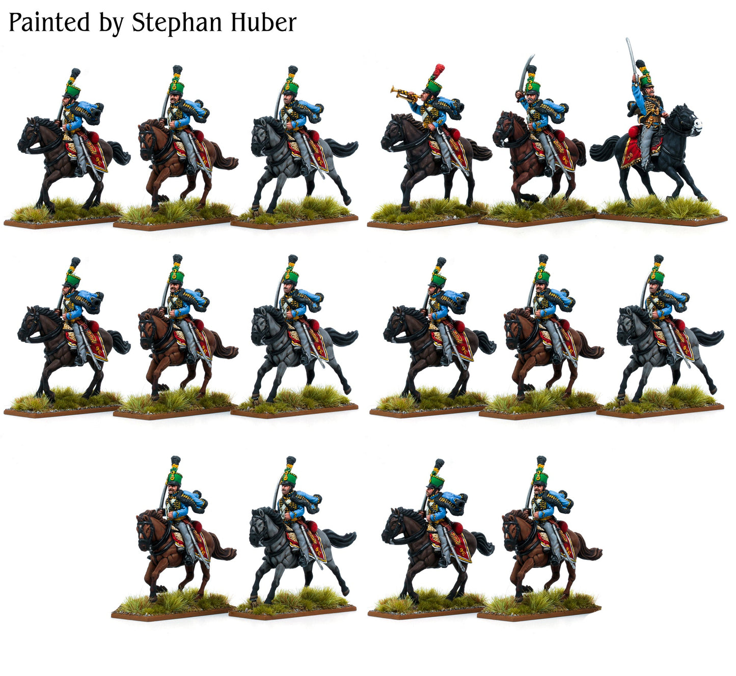 Austrian Hussars Regiment 18mm (Resin)