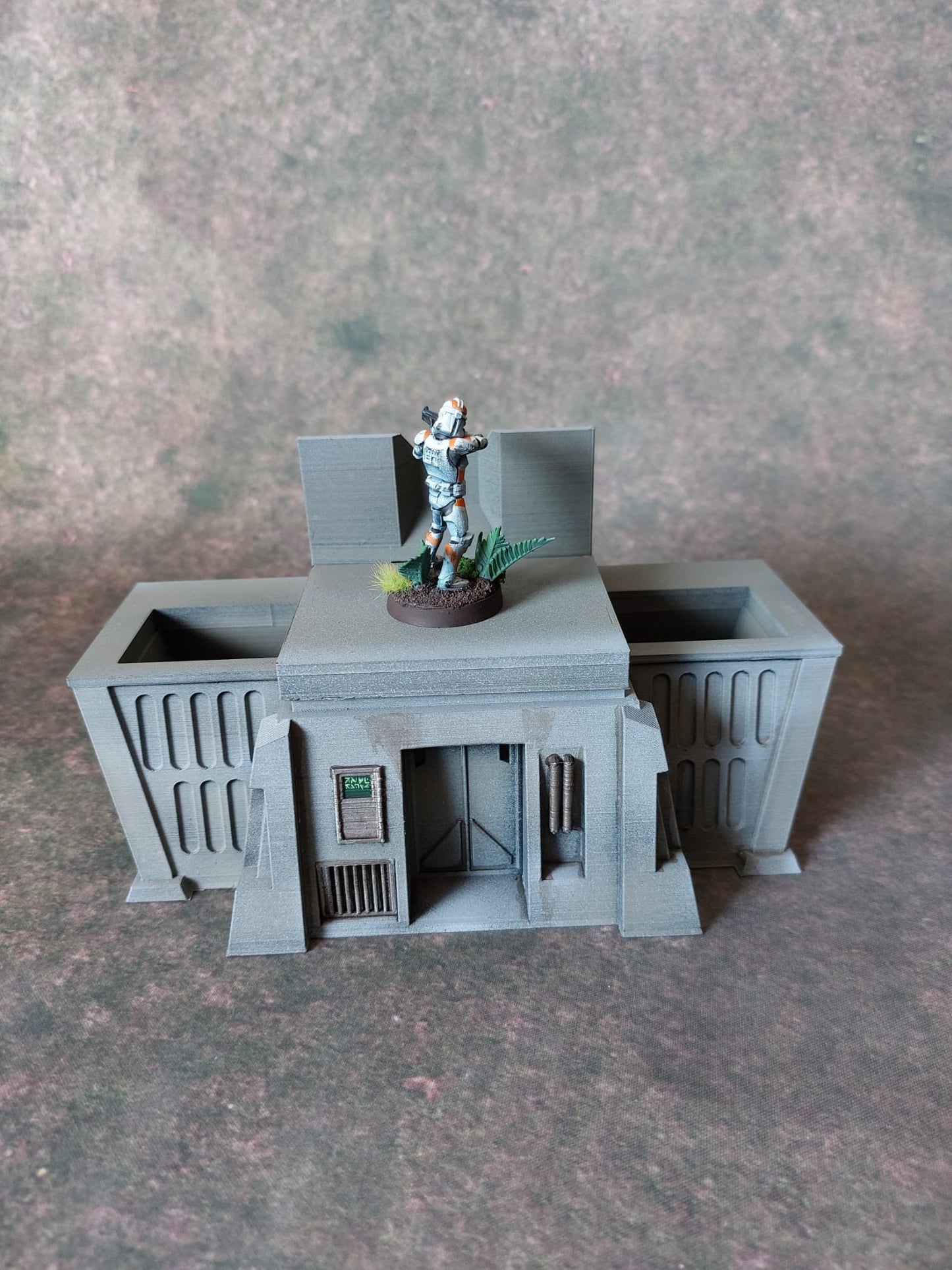 Sci-Fi Wargaming Terrain: Straight Link Parapet