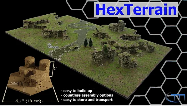 HexTerrain-Flussmodul 2