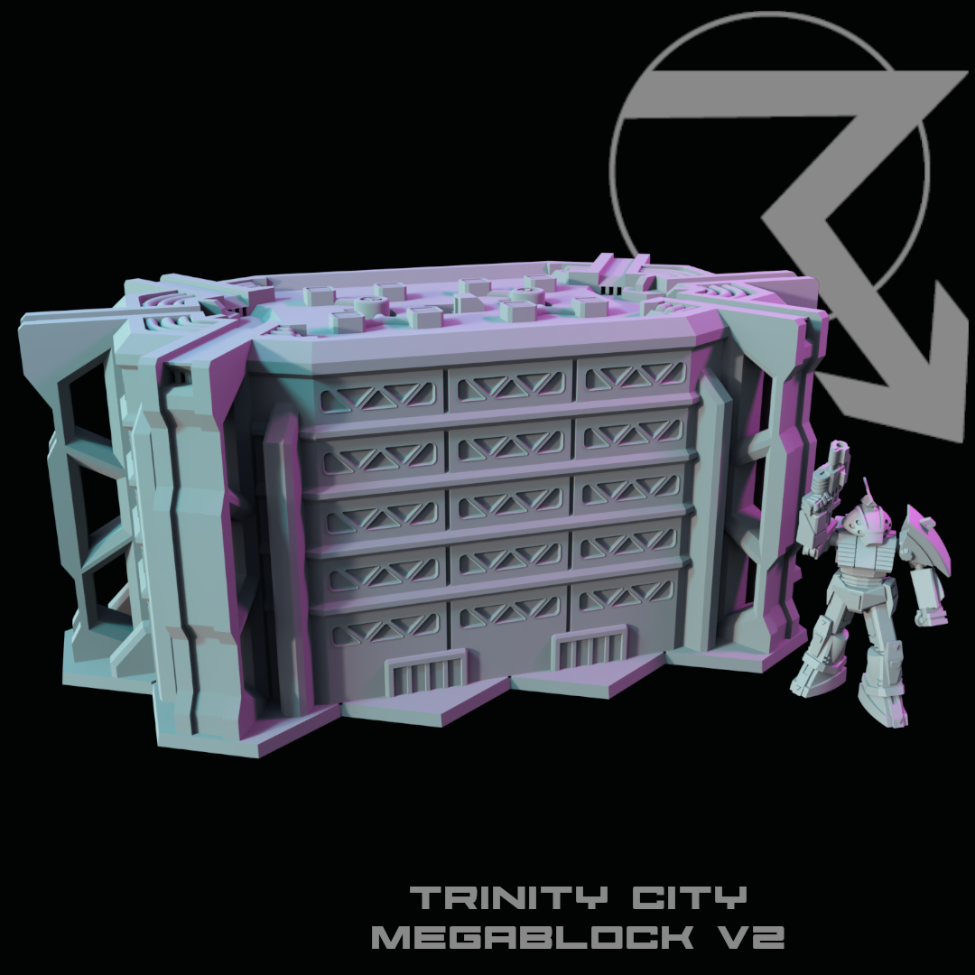 HEXTECH-Trinity City-Core Buildings