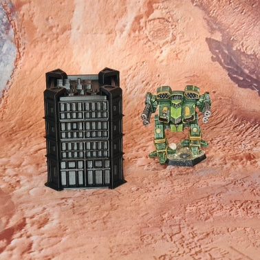 Gebäude 1 im 6mm Maßstab für Battletech und Alpha Strike