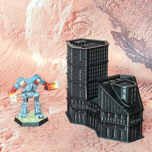 Gebäude 2 im 6mm Maßstab für Battletech und Alpha Strike