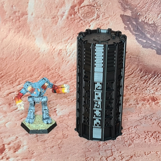 Gebäude 4 im 6mm Maßstab für Battletech und Alpha Strike
